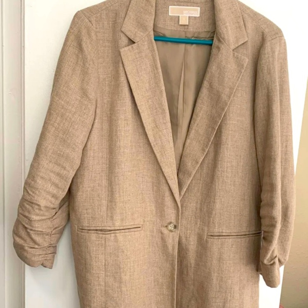 Michael Kors Linen Blazer